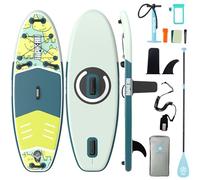 Niphean (Extra Large) Inflatable Paddle Board, SUP for 2+1 People/Family, Stand Up Paddle Board with (Beginner Friendly) StabilTrac™ Fin, Waterproof Phone Pouch, Paddle Boards for Adults, Gift Ideas