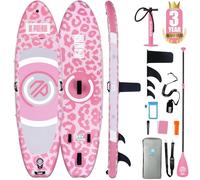 Niphean Inflatable Paddle Board with Stable Wing and Durable SUP Accessories, 10' Stand up Paddle Boards for Adults & Youth, Idea for Stand up Paddleboarding Beginner, Versatile Yoga Paddle Board