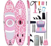 Niphean Inflatable Paddle Board with Stable Wing and Durable SUP Accessories, 10' Stand up Paddle Boards for Adults & Youth, Idea for Stand up Paddleboarding Beginner, Versatile Yoga Paddle Board