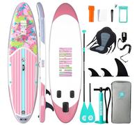 Niphean Inflatable Paddle Boards for Adults with All Accessories, 320cm Stand Up Paddle Board for All Skill Levels, SUP with 200kg Weight Capacity for 2 People, Inflatable Paddleboard with Seat
