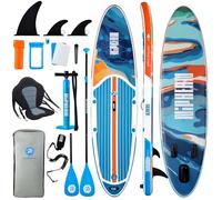 Niphean Inflatable Paddle Boards for Adults with All Accessories, 320cm Stand Up Paddle Board for All Skill Levels, SUP with 200kg Weight Capacity for 2 People, Inflatable Paddleboard with Seat