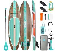 Niphean Inflatable Paddle Boards for Adults with All Accessories, 320cm Stand Up Paddle Board for All Skill Levels, SUP with 200kg Weight Capacity for 2 People, Inflatable Paddleboard with Seat