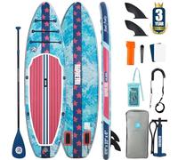 Niphean Inflatable Paddle Boards for Adults with All Accessories, 320cm Stand Up Paddle Board for All Skill Levels, SUP with 200kg Weight Capacity for 2 People, Inflatable Paddleboard with Seat