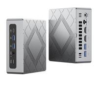 NiPoGi CK10 Mini PC W11 Pro Ιntel Core i5 12600H(12C/16T,4,5GHz,18MB Cache) Mini Computer 16GB RAM 3200MHz 512GB M.2 NVMe SSD, WiFi6/BT5.2/2*HDMI+ 1*VGA Triple 4K UHD Display/Type C/RJ45