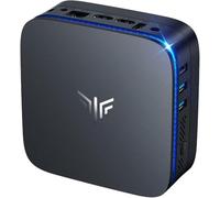 NiPoGi Essenx E1 Mini PC AMD Ryzen 3250U Windows 11 Pro (2C/4T, up to 3.5 GHz) 8GB DDR4 RAM + 256GB, 4K@60Hz dual display HDMI 2.0 + DP/Wi-Fi/BT/LAN, mini computer for office/education