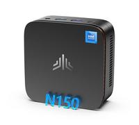 NiPoGi Essenx E1 Mini PC Twin Lake-N N150(Upgraded N100,up to 3.6GHz), Mini PC Windows 11 Pro 16 GB RAM 512 GB M.2SSD, Mini Computer 4KUHD Dual Display/WiFi/BT, Mini Desktop PC for Business, Office