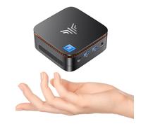NiPoGi Essenx E1 Mini PC Twin Lake-N N150(Upgraded N100,up to 3.6GHz), Mini PC Windows 11 Pro 16 GB RAM 1TB M.2SSD, Mini Computer 4KUHD Dual Display/WiFi/BT, Mini Desktop PC for Business,School,Office