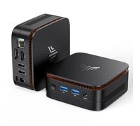 NiPoGi Essenx E1 Mini PC Twin Lake-N N150(Upgraded N100,up to 3.6GHz), Mini PC Windows 11 Pro 16GB RAM 1TB M.2SSD, Mini Computer 4KUHD Dual Display/WiFi/BT, Mini Desktop PC for Business,School,Office