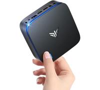 NiPoGi Mini PC Windows 11 Pro, Intel Alder Lake-Ν95 (Beats N5095/N5105, Up to 3.4GHz), 16GB RAM 512GB M.2 SSD Mini Computer, Mini Desktop PC 2.5" SSD, 4K Double Display/Dual WiFi/BT For School Home
