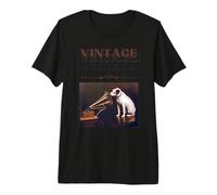Nipper, The RCA His Master's Voice Victor Dog Vintage Premium T-Shirt