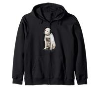Nipper the RCA Victor Dog, His Master's Voice Zip Hoodie