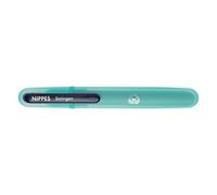 nippes Solingen Ceramic Nail File, Green, 14 cm Length, Granular Ceramic Nail File for a Smooth and Perfect Finish for Nail Care, Made in Germany