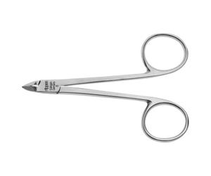nippes Solingen, Cuticle Nippers Length Cuticle Scissors Nickel-Plated Steel Cuticle Nippers Extra Fine Cuticle Nippers Made in Germany, Silver, 8 cm (Pack of 1)