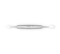 nippes Solingen Double Instrument, Stainless Steel, 12 cm Length, Cuticle Pusher and Pusher, Cuticle Remover for Manicure or Pedicure