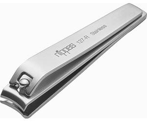 nippes Solingen Stainless Steel Nail Clippers | 8 cm | Shorten Firm and Hard Fingernails and Toenails | Professional Nail Care and Nail Hygiene