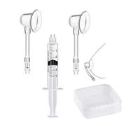 Nipple Aspirator Corrector Feeding Sucking for Flat Inverted Retraction Nipple Treatment Redress Breastfeeding Aid Health Personal Care(2 Pcs)