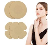 Nipple Breast Covers, 20Pairs Disposable Breast Pasties, Sticky Adhesive Satin Nipple Stickers Petals, Invisible Bra Pads Nipple Pasties Busties Boob Tape for Women Lingerie Wedding Dress, No Show Bra