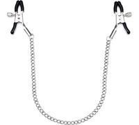 Nipple Clamps Adjustable Metal Nipple Clamps, Non-Piercing Metal Nipple Clamps On Nipple Rings Decorative Clip, Nipple Clip & Clitoris Clamp BDSM Adult Sex Toys for Women,Couples