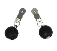 Nipple Clamps With Round Black Weights
