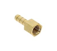 Nipple Connector Pipe Fitting Barb,1pc 4mm-12mm Brass Hose Tail M10 -M20 Metric Female Thread Joint Copper Coupler Adapter Gas(12mm to M16x1.5)