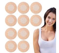 Nipple Cover Pads - Invisible Adhesive Breast Petals, Lightweight stick on Nipple Covers For Sensitive Skin | Breathable Non-Woven Pasties, Sweatproof disposble Nipple Patches For Gym, Running, Marat