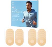 Nipple Covers for Men, 100Pcs(50 Pairs) Disposable Nipple Pasties, Soft & Breathable, Anti-Chafing Sports Nipple Cover for Runners, Athletes, Daily Wear, Beige