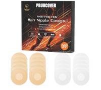 Nipple Covers for Men No Show,100Pcs (50 Pairs) Mens Nipple Covers,Nipple Tape & Nip Guards for Running,Marathon,Formal Wear,Gym,Surfing White and Beige