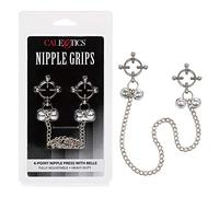 Nipple Grips 4 Point Nipple Press with Bells
