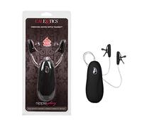 Heated Vibrating Nipple Teasers Black