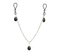 Nipple Play Non Piercing Nipple Chain Jewellery Onyx