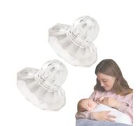 Nipple Puller,1 Pair Nipple Supple Nips Devices - Inverted Nipple Corrector, Nipple Sucker Breast, Nipple Suction Cups for Breastfeeding Mom