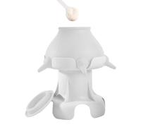 Nipple Puppy Feeder, Milk Replacer Puppy Bottles Feeder, Pet Milk Feeding Bowl, Washable Imitation Breastmilk Pacifier for Multiple Kittens Puppies Small Dogs and Cats