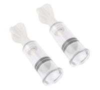 Nipple Shield, Nipple Corrector Sucker, Breast Extractor for Inverted Flat Nipples, 2 Pack