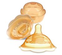 Nipple Shields for Breastfeeding Newborn - 2 Packs,Silicone Nipple Shields Breastfeeding for Baby and Mommy Breast Shell, Nipple Shield,Orange