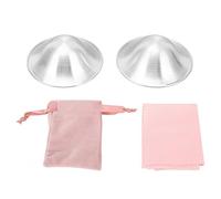 Nipple Shields for Nursing Newborn, Breast Feeding Cover, Nipple Shield, Breastfeeding Supplies, Silver Nursing Cups for Nursing Newborn Breastfeeding Essentials Skin Soothing Nipple Shields
