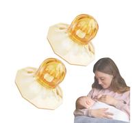 Nipple Suckers,1 Pair Silicone Supple Nips for Nipples - Inverted Nipple Corrector, Nipple Sucker Breast, Nipple Suction Cups for Breastfeeding Mom