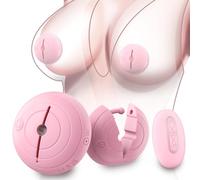 Nipple Toys Nipple Vibrator,Nipple Clamps Stimulator with 10 Vibration Modes, Silicone Lightweight Invisible Nipple Toy,BDSM Fetish Flirting Kinky Female Sex Toy for Women Couples Sex Pleasure
