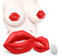 Nipple Toys Vibrator Sex Toys - SM Vibrators 1 Pair Vibrating Nipple Clamps Adult Toys, Invisible Sex Toy Remote Control 9 Vibrations, Clit Anal Womens Couples Sex Toy Adult Sex Toys & Games