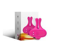Nipple Vibrator Clamps - Magnetic Stimulation, 9-Speed Modes, Adult Toy for Female Pleasure & Couple Play