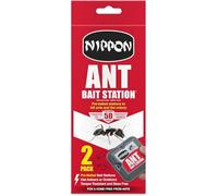 Nippon Ant Bait Station Twin - Nest Killer Bait Station - Killer Indoor/Outdoor - Home Defence Ant Traps