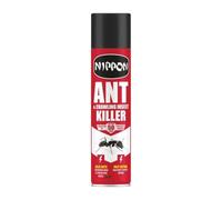 Nippon Ant & Crawling Insect Killer Aerosol 300ml - Fast-Acting Contact & Residual Spray for Ants Cockroaches & Crawling Insects Indoor & Outdoor Pest Control Long-Lasting Protection