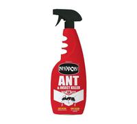 Nippon Ant & Crawling Insect Killer Trigger Spray 750Ml - (6 Pack) Ready-To-Use, Fast-Acting Surface & Residual Treatment