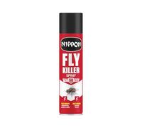 Nippon Fly and Wasp Killer Aerosol Spray 300ml Fast Acting Flying Insect Killer for Home Use Kills Flies, Wasps, Mosquitoes, Midges on Contact Indoor Bug Control Aerosol