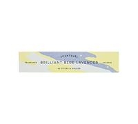 nippon kodo Japanese Incense Scentsual Lavender Scent Bright Blue 30 Sticks, 25 Minutes, Includes Natural Incense Burner