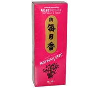 Nippon Kodo, Morning Star, Rose Incense, 200 Sticks & Holder