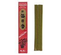 Nippon Kodo Morning Star Sandalwood Incense, Japanese Style Incense 50 Sticks, Includes Censer