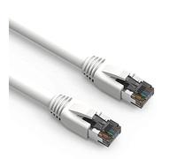 Nippon Labs 10Ft Cat.8 S/FTP Ethernet Network Cable 2GHz 40G White