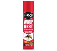 Nippon Wasp Nest Destroyer Foam 300Ml Fast Acting Spray For Indoor And Outdoor Use Kills Wasps From Safe Distance