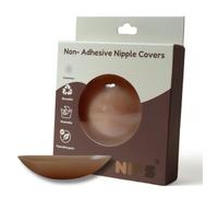 NIPS FOR ALL SHAPES AND SIZES Non-Adhesive Nipple Covers (Cocoa)