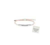 NIQIPOK Unf ck Yourself Tube Bracelet Adjustable Hand Braided Wrap Rope Tube Couple Bracelet for Women Men Inspirational Bracelets Reminder BFF Bracelet Jewelry, Stainless Steel, no gemstone